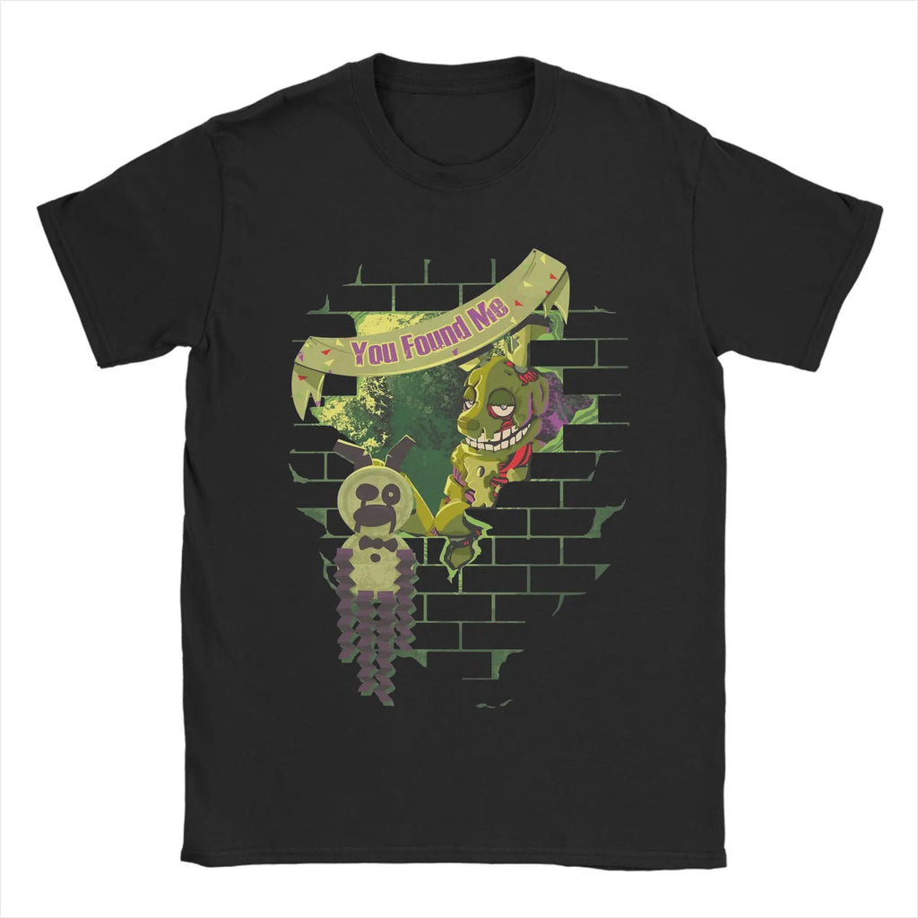 FNAF At Freddy's Cotton Tee Shirt Short Sleeve