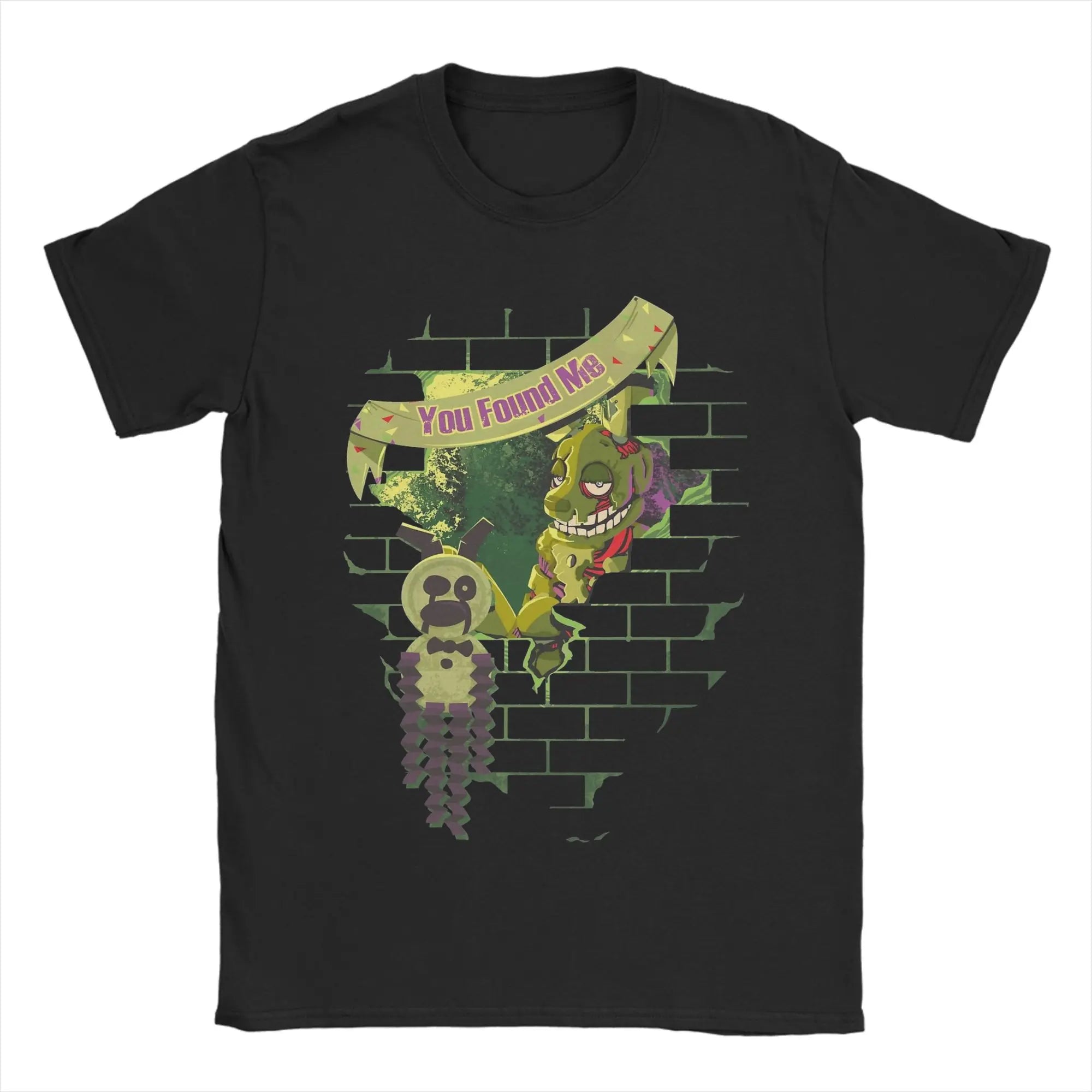 FNAF At Freddy's Cotton Tee Shirt Short Sleeve