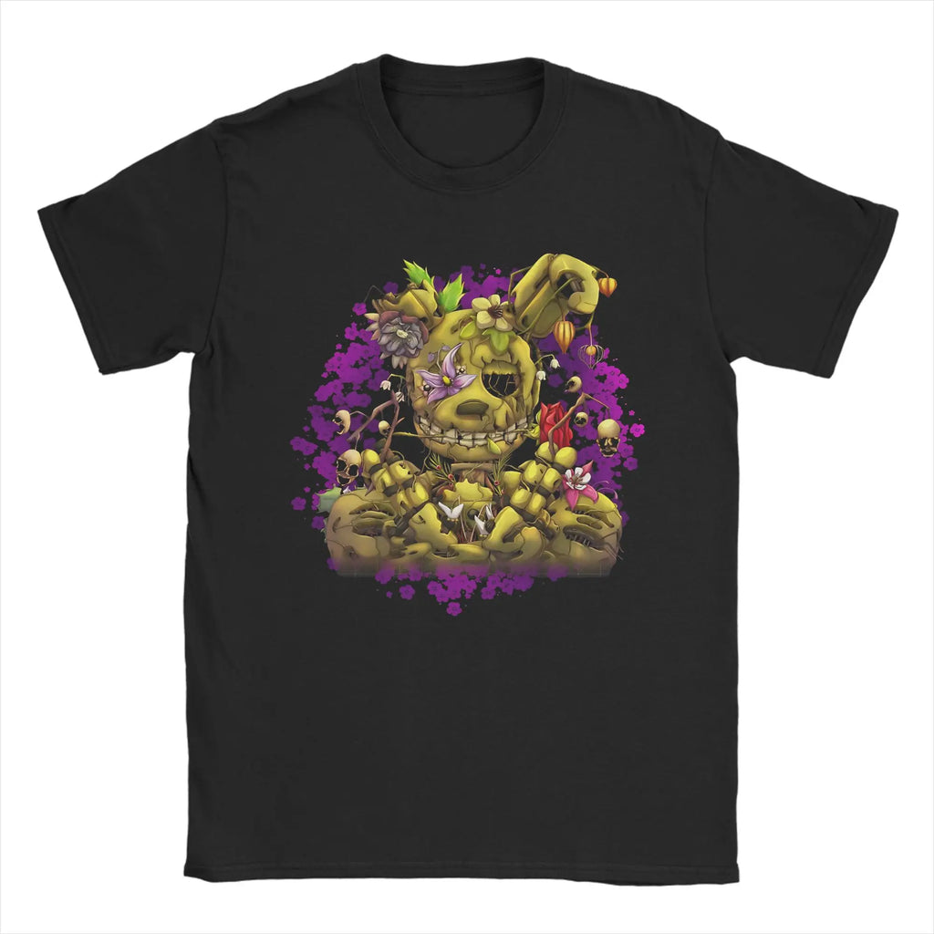 FNAF At Freddy's Cotton Tee Shirt Short Sleeve