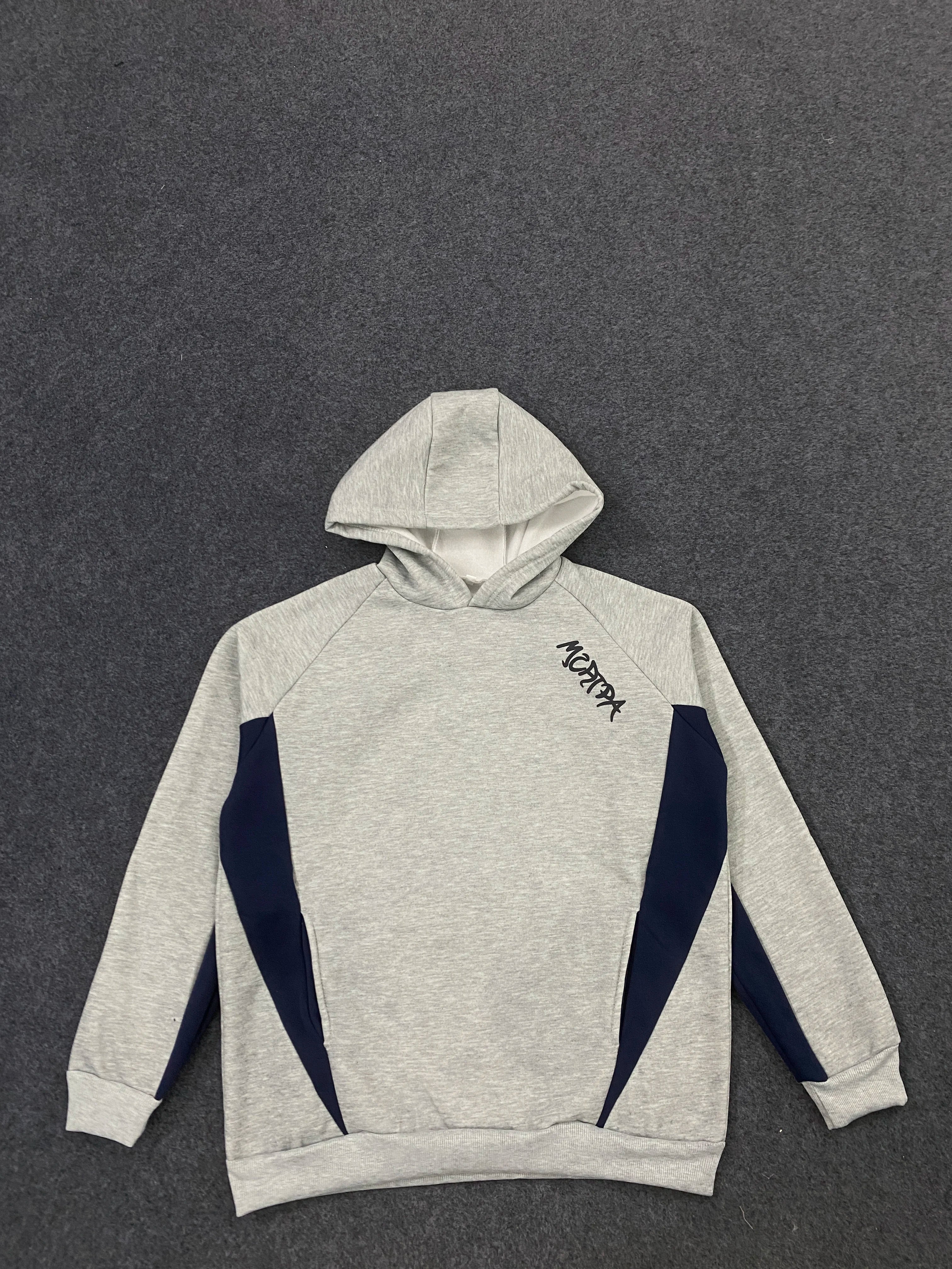 Autumn and Winter New Trendy Men's and Women's High Street Japanese Casual Sports Letter Hooded Sweatshirt and Pants Set