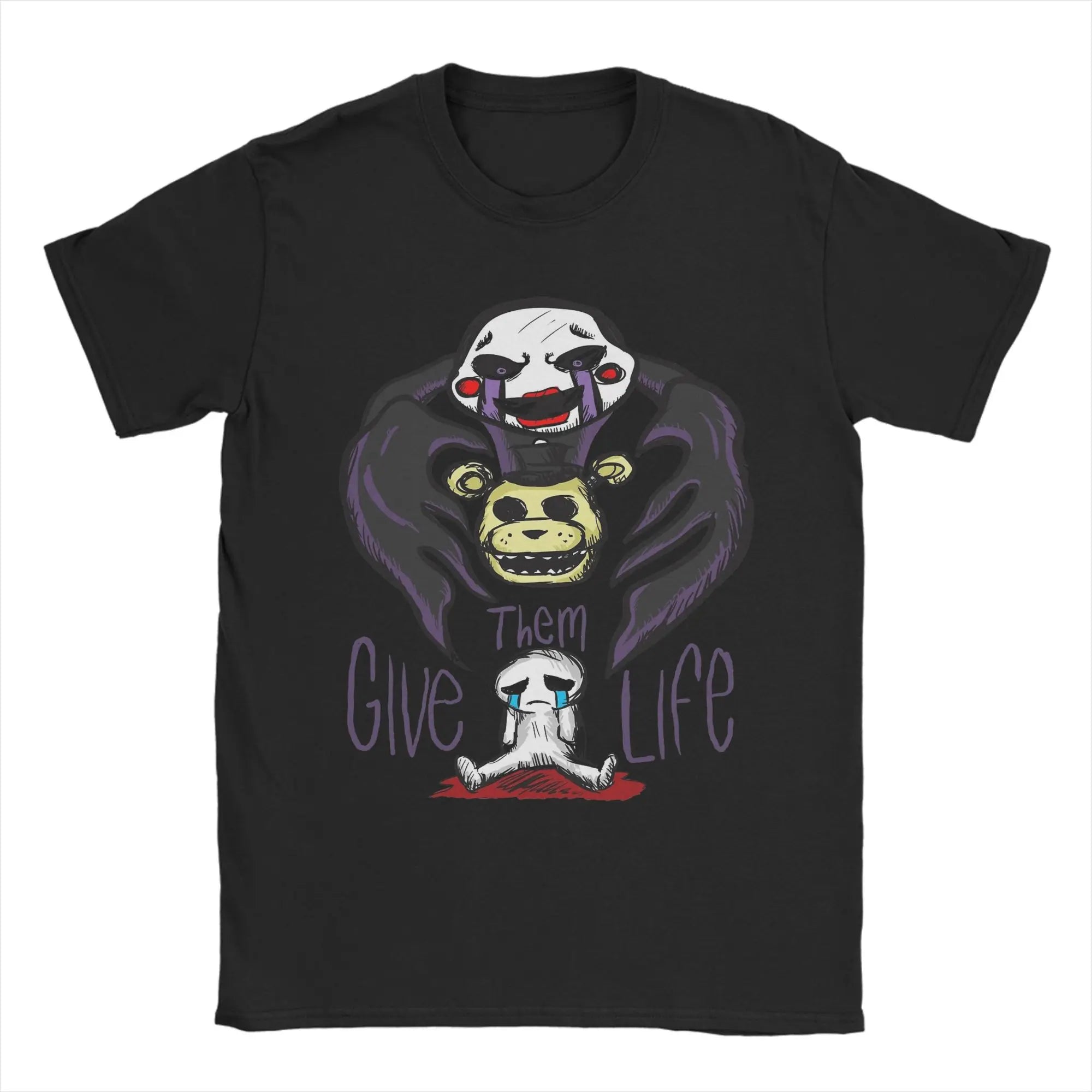 FNAF At Freddy's Cotton Tee Shirt Short Sleeve