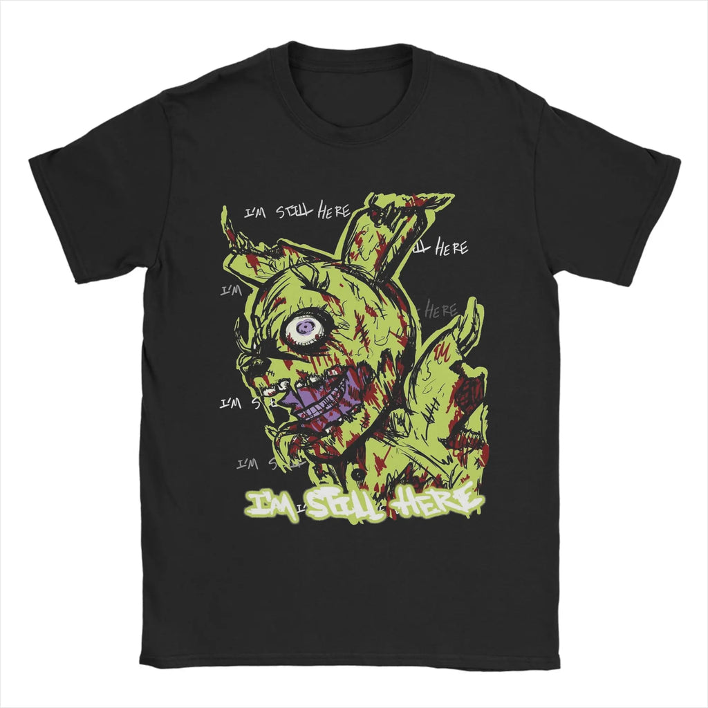 FNAF At Freddy's Cotton Tee Shirt Short Sleeve