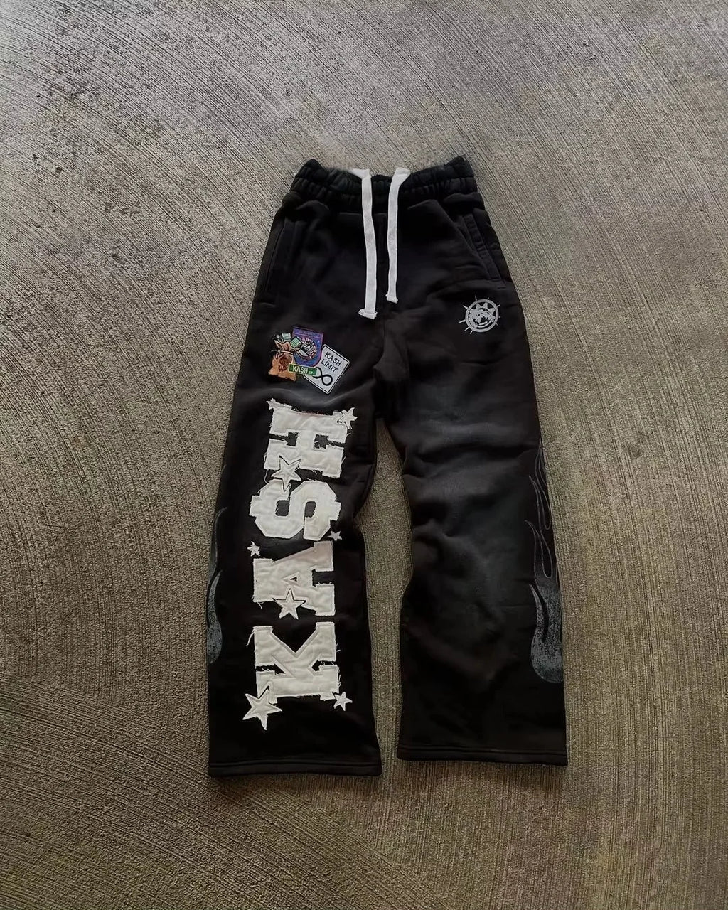 2026 Summer Fashion Retro Gothic Punk Style Men's 3D Printed Sports and Leisure Straight Leg Pants Street Wear Men's Loose Pants