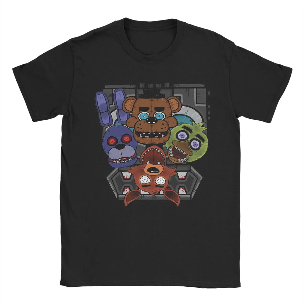FNAF At Freddy's Cotton Tee Shirt Short Sleeve