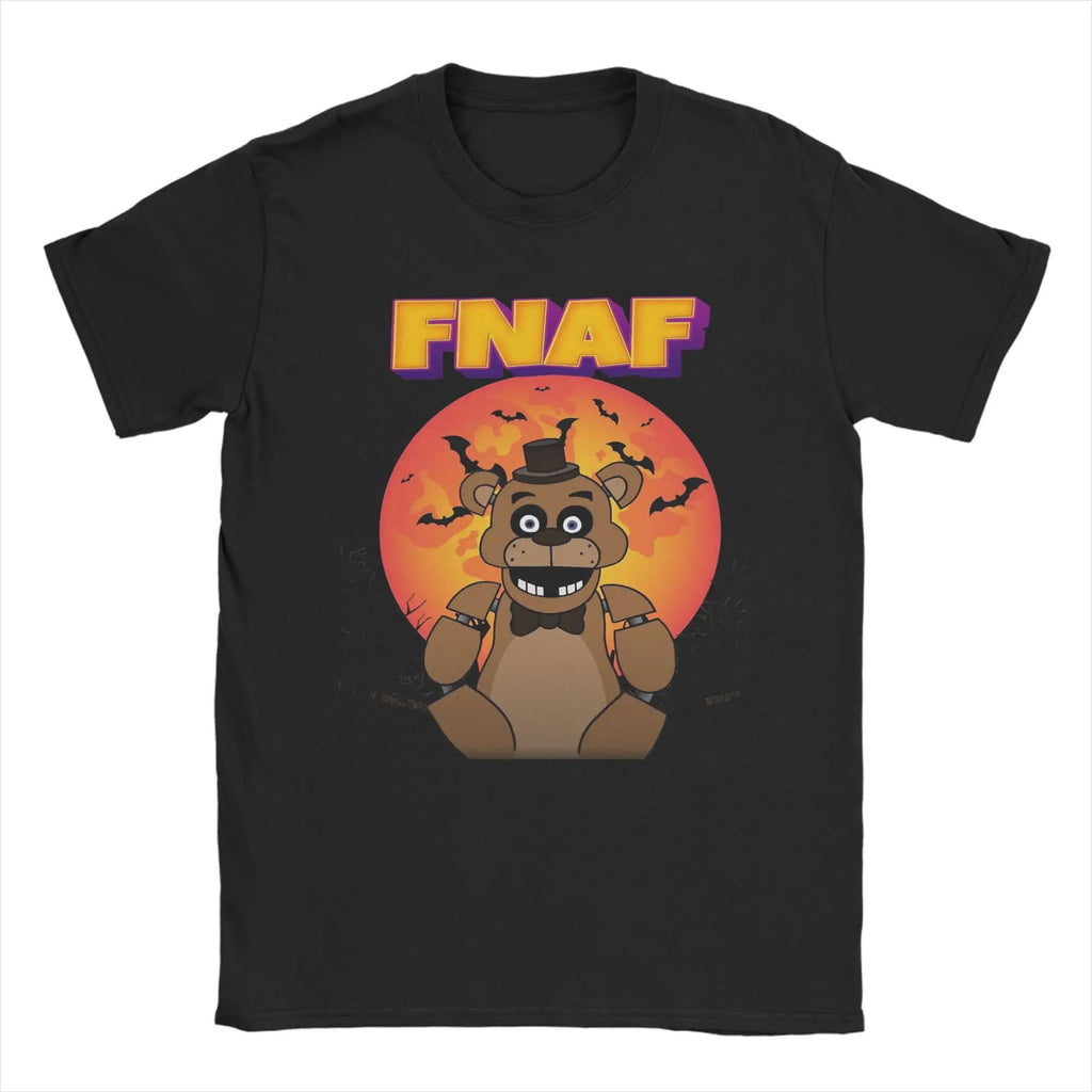 FNAF At Freddy's Cotton Tee Shirt Short Sleeve