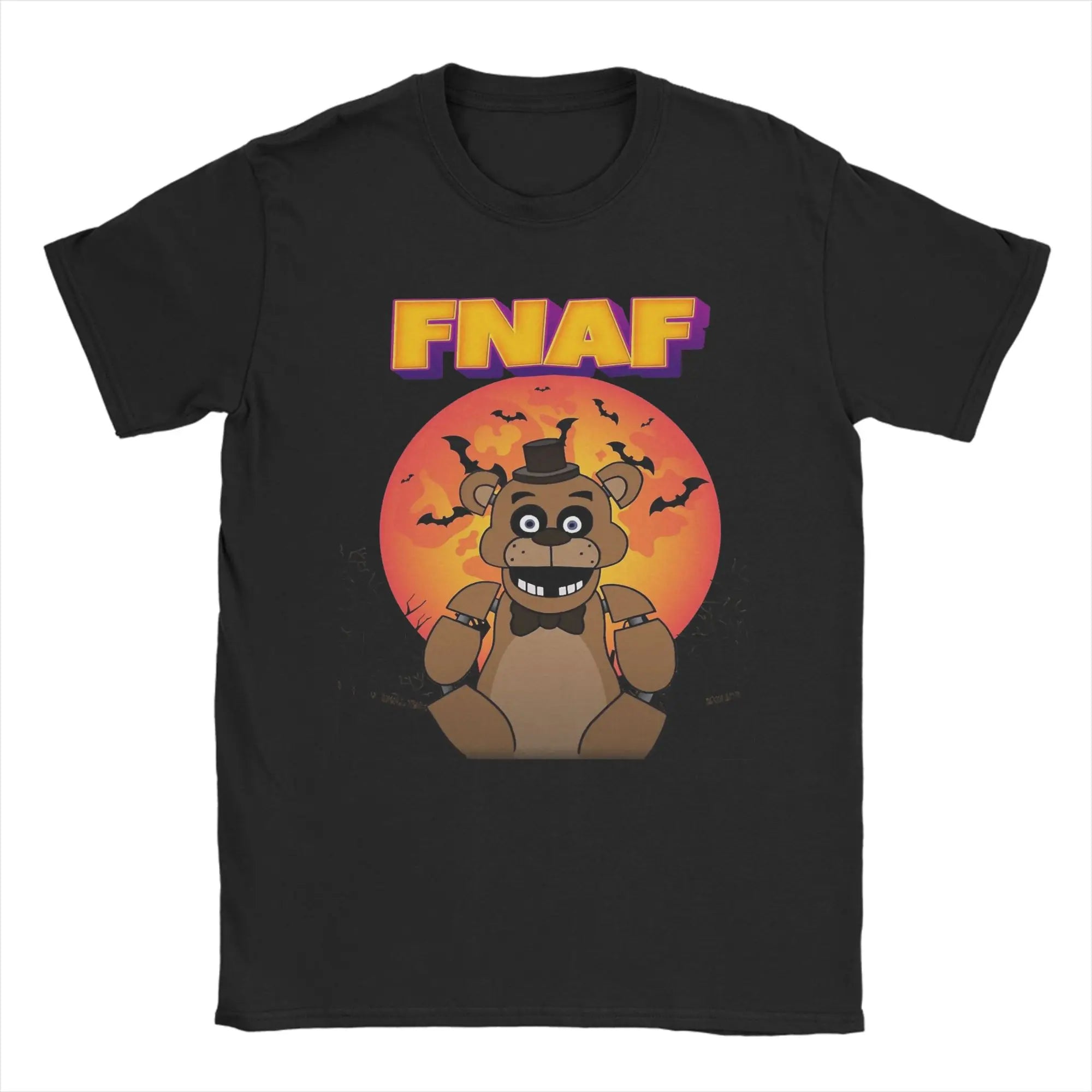 FNAF At Freddy's Cotton Tee Shirt Short Sleeve