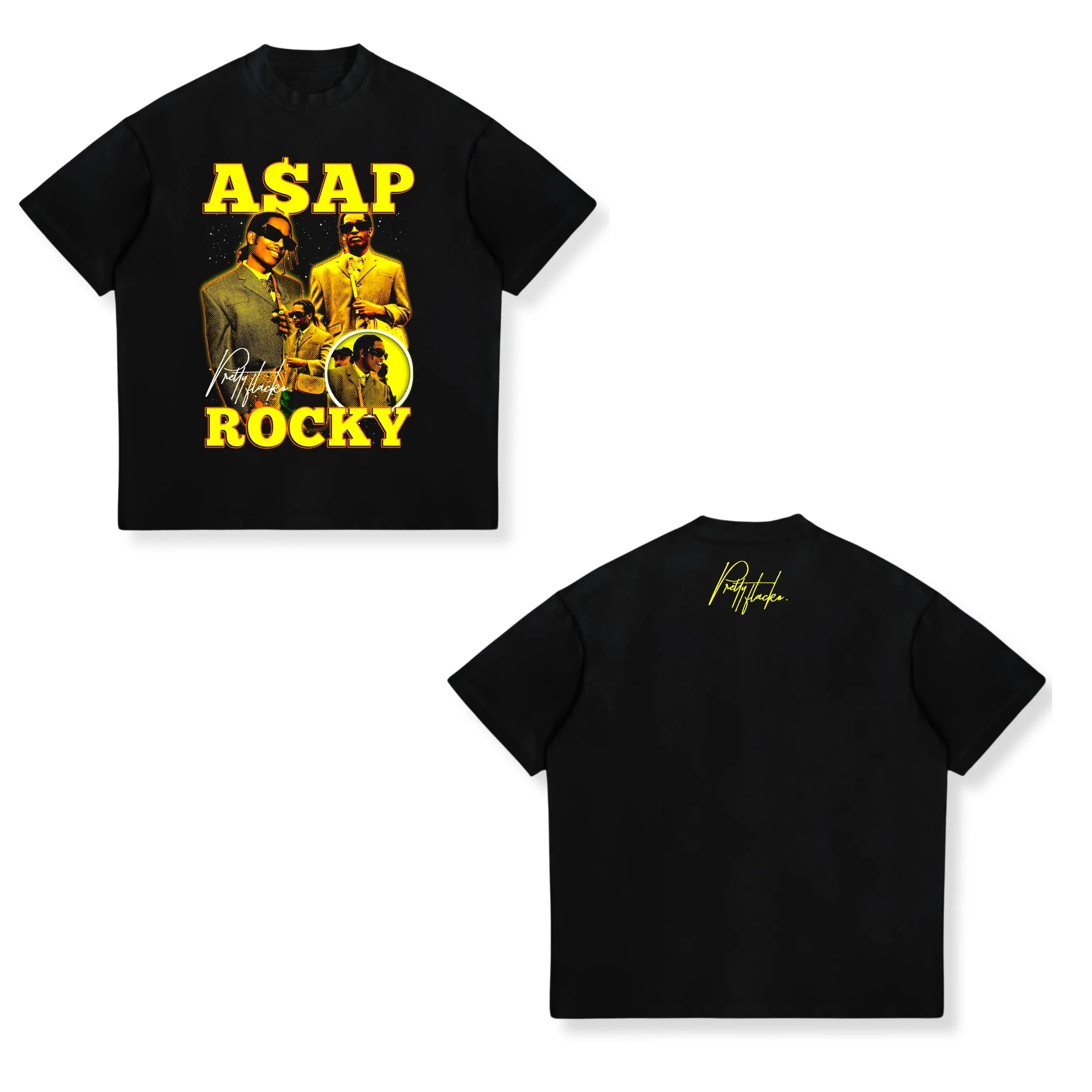 2026 New ASAP ROCKY Short-sleeved T-shirt