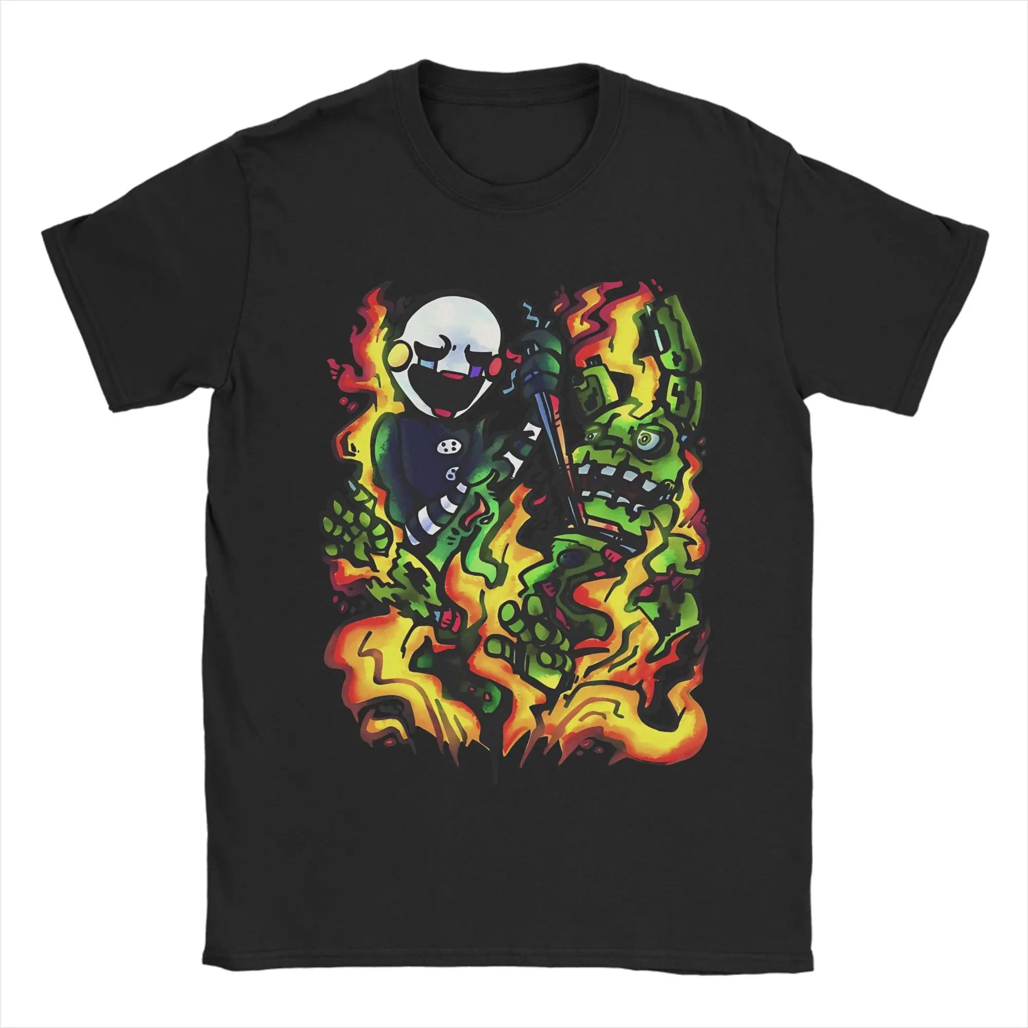 FNAF At Freddy's Cotton Tee Shirt Short Sleeve