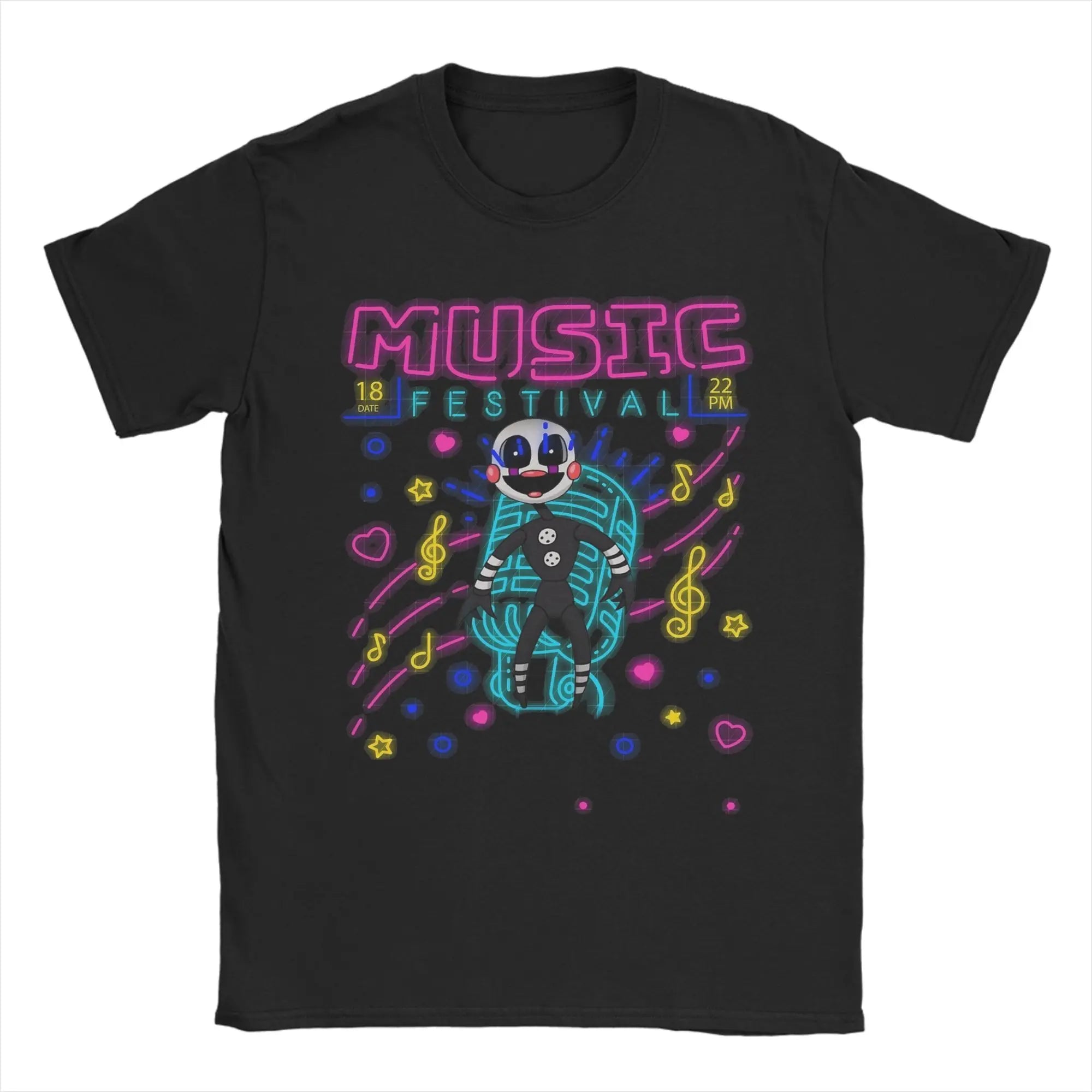 FNAF At Freddy's Cotton Tee Shirt Short Sleeve