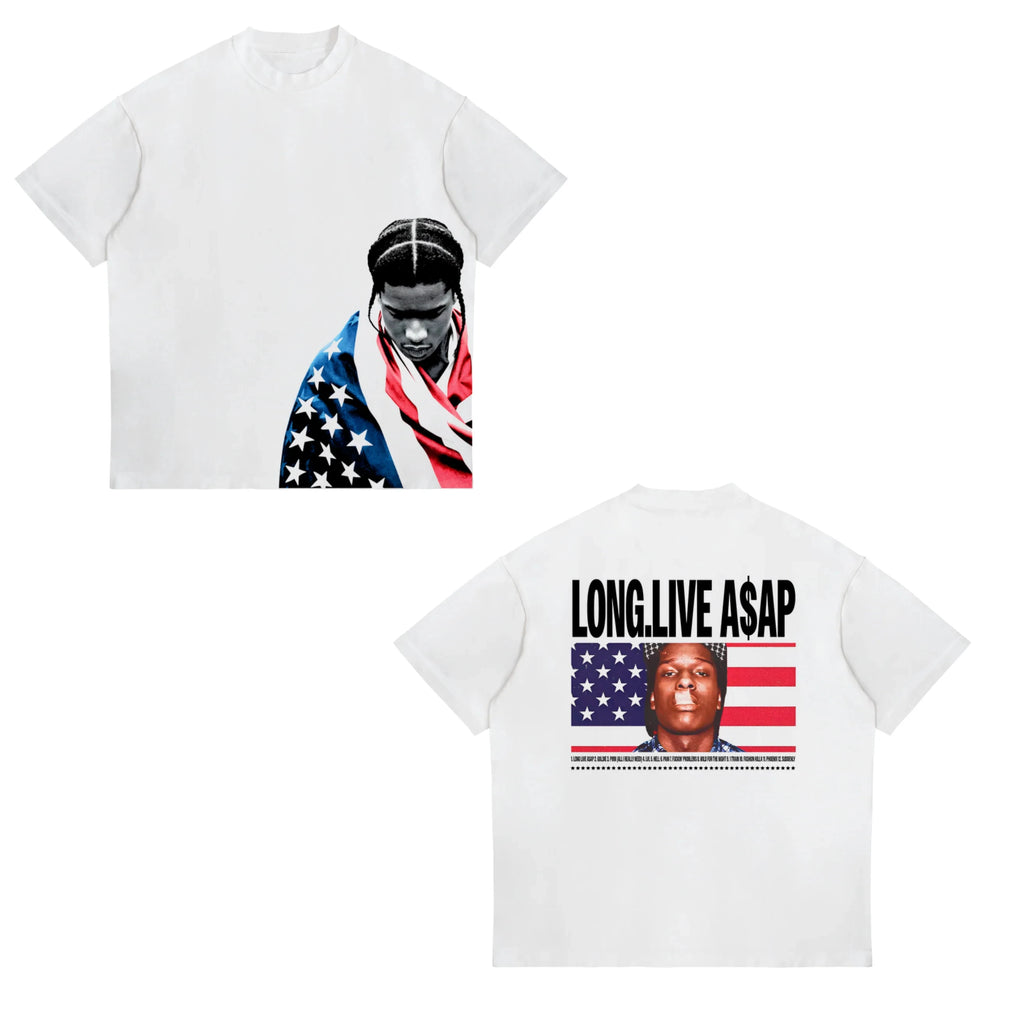2026 New ASAP ROCKY Short-sleeved T-shirt