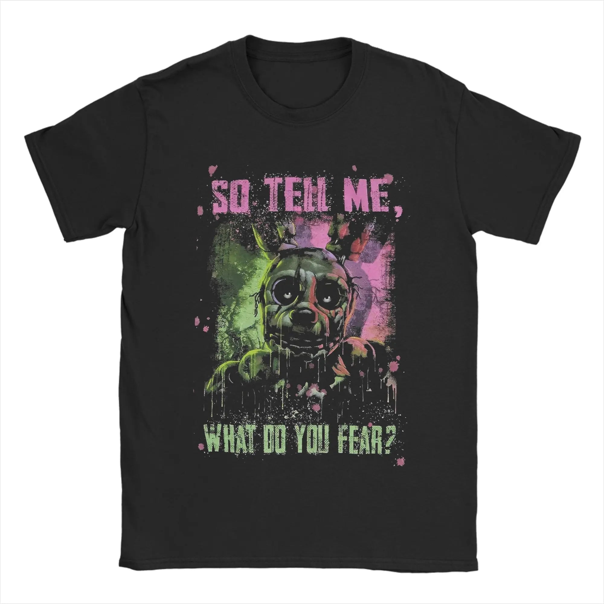 FNAF At Freddy's Cotton Tee Shirt Short Sleeve
