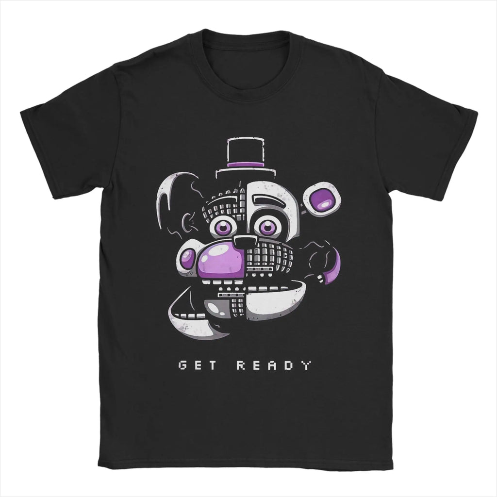 FNAF At Freddy's Cotton Tee Shirt Short Sleeve