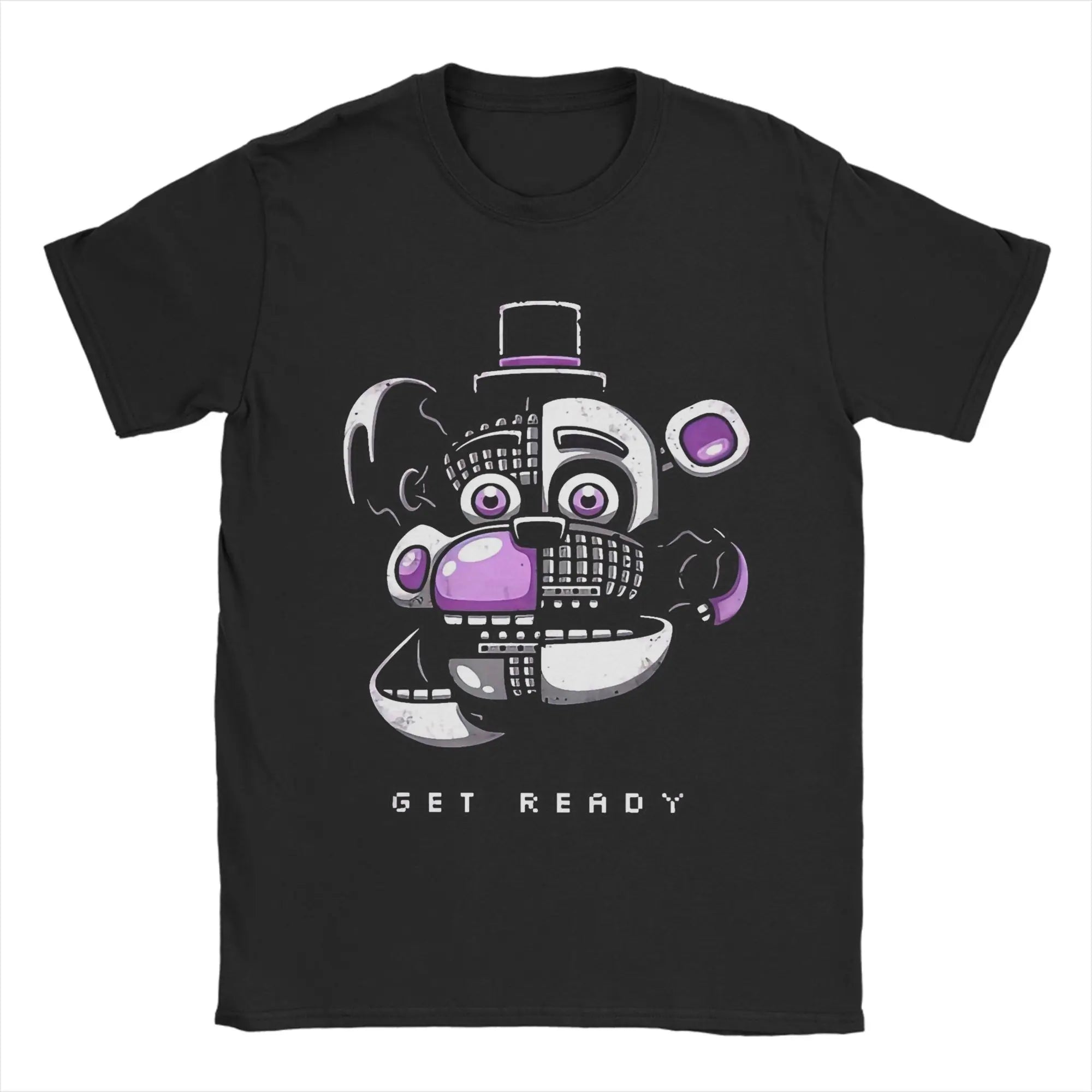 FNAF At Freddy's Cotton Tee Shirt Short Sleeve