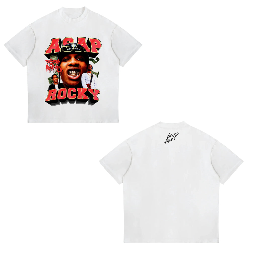 2026 New ASAP ROCKY Short-sleeved T-shirt