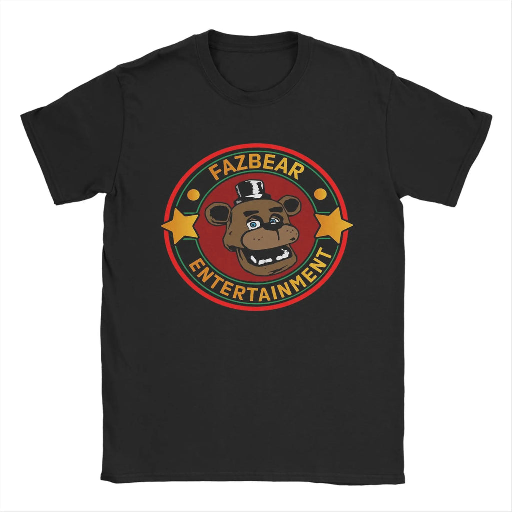 FNAF At Freddy's Cotton Tee Shirt Short Sleeve