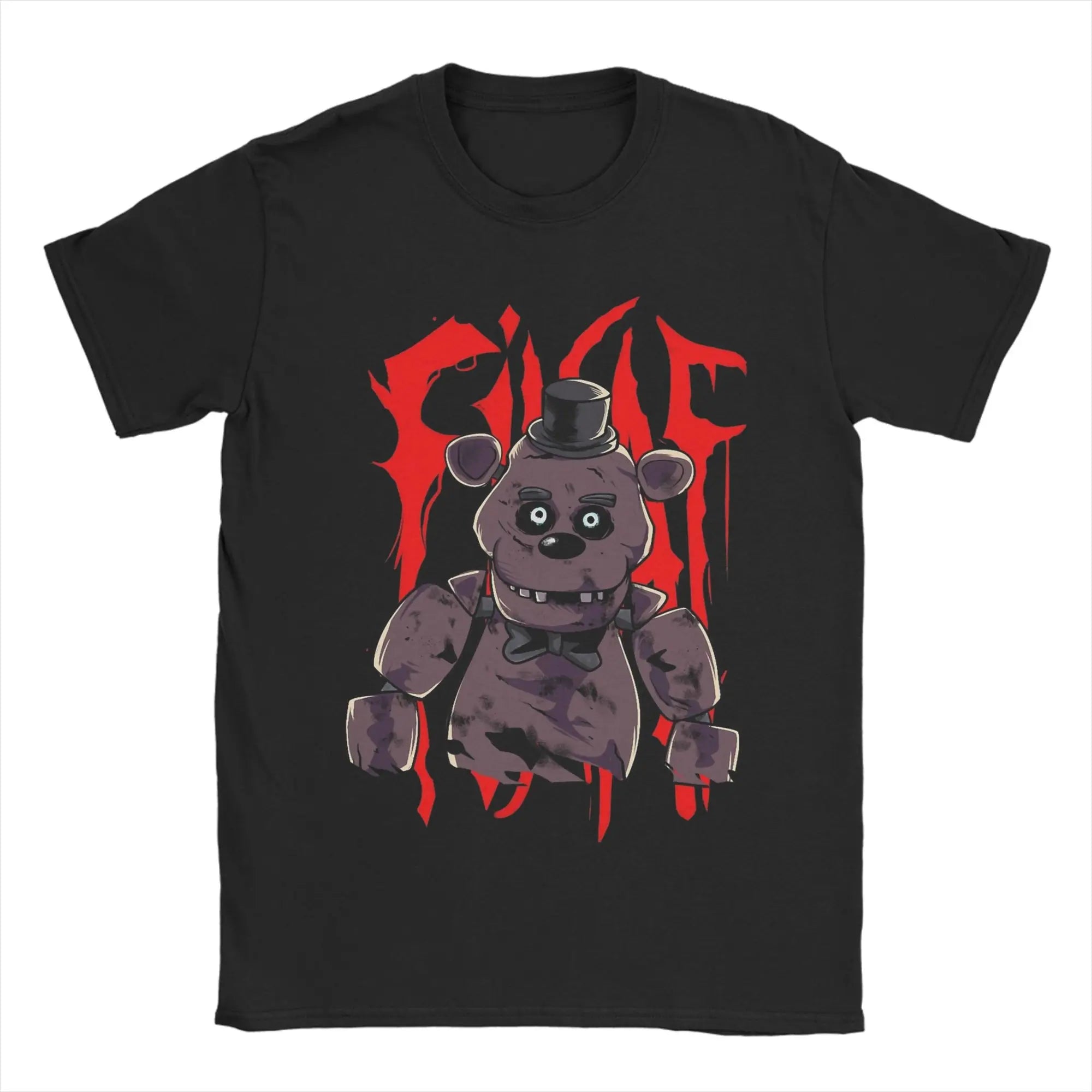 FNAF At Freddy's Cotton Tee Shirt Short Sleeve